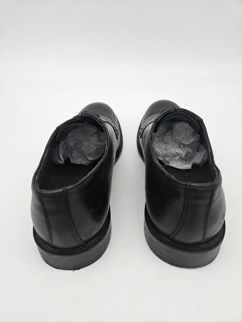 Bruno Magli Reno Leather Derby Men Black Sz 10